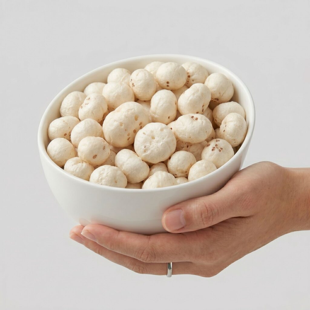 Makhana in bowl