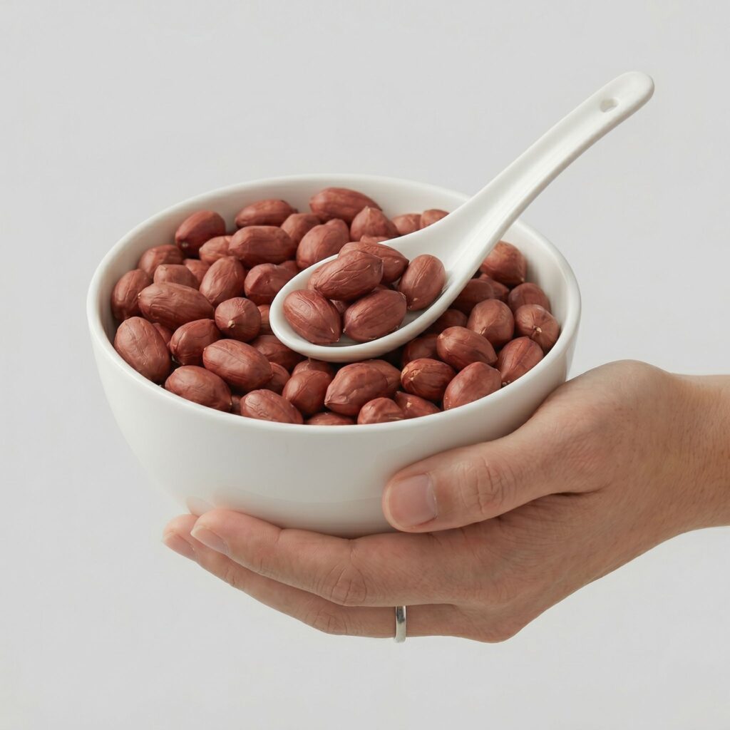 Peanuts in bowl